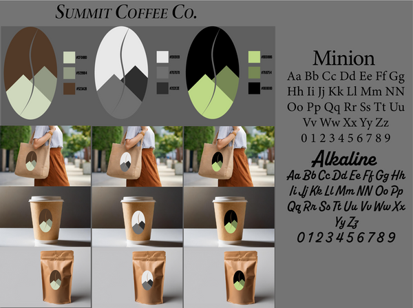 Summit Coffee Co. Branding