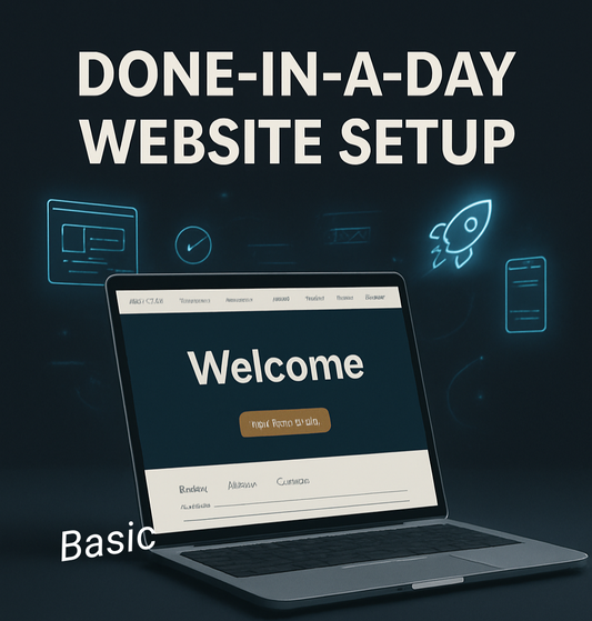 Done-In-A-Day Website Setup (Starter Tier)