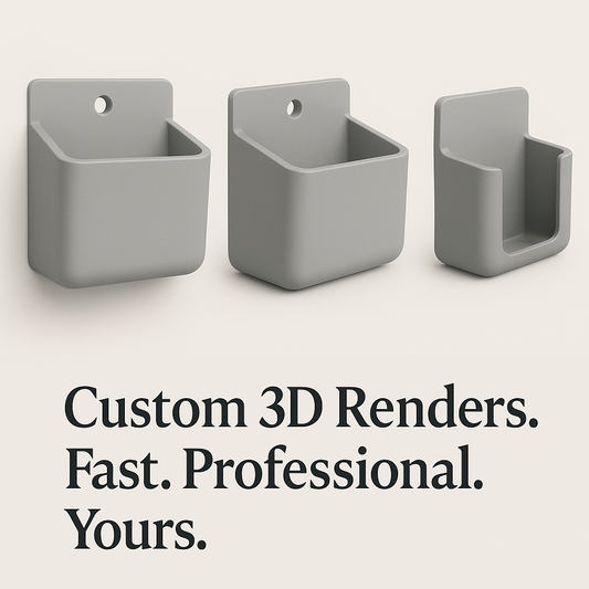 Custom 3D Rendering - From Sketch to Reality (Basic)